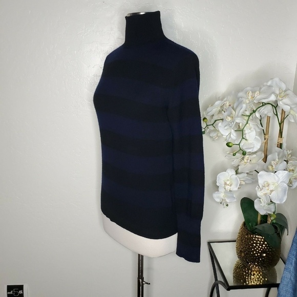 RAG & BONE ‘Careen’ Striped Mock Neck sweater - Picture 5 of 8